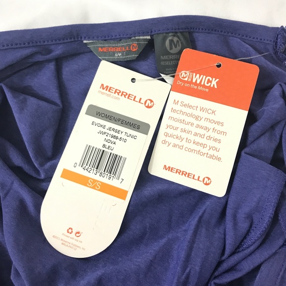NWT Merrell evoke jersey tunic size small - Picture 5 of 5